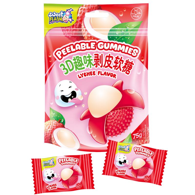 Babydélice Peelable Gummies Litchi - Sweet Flash