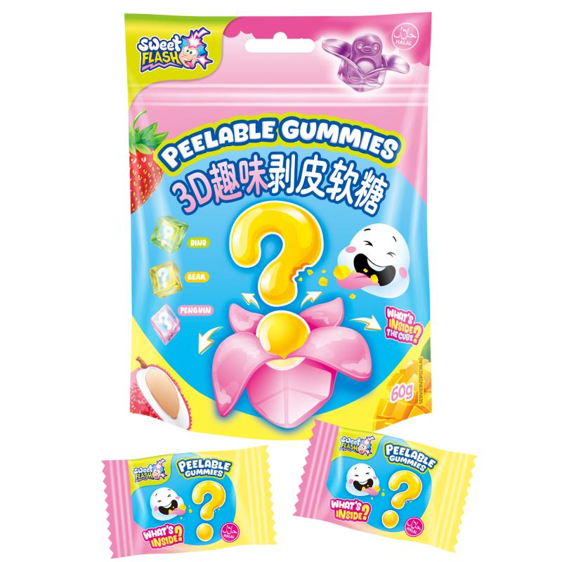 Babydélice Peelable Gummies 3D Mystère - Sweet Flash