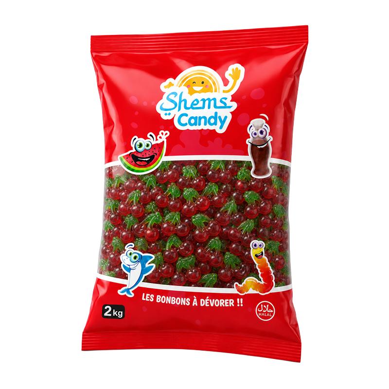 Babydélice Cerises Lisses Halal 2kg - Shems Candy