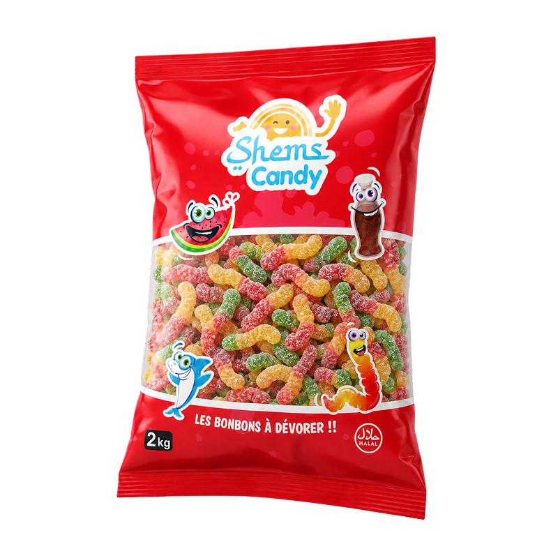Babydélice Vers Acides Halal 2kg - Shems Candy 