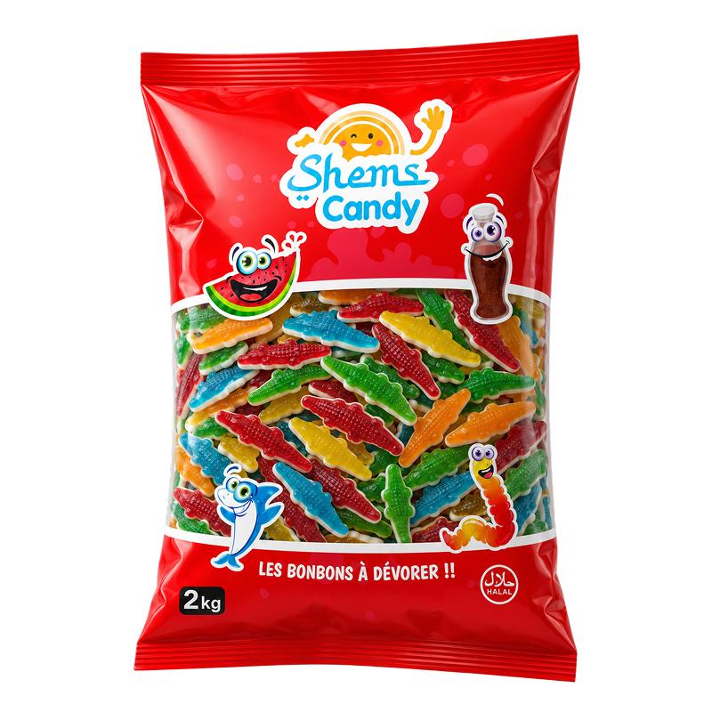 Babydélice Crocodiles Lisses Halal 2kg - Shems Candy 