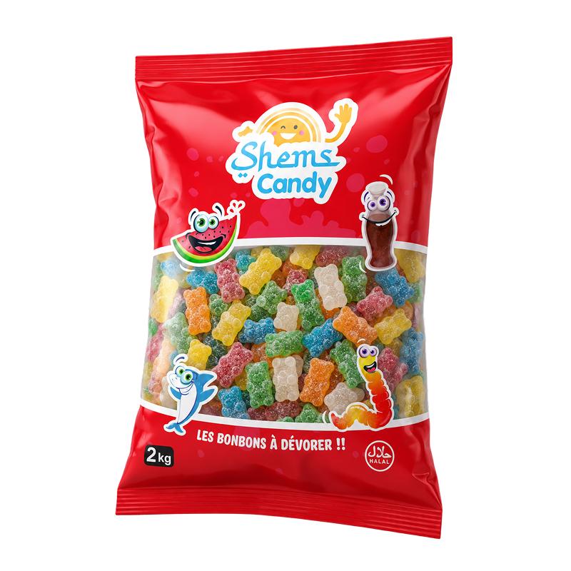 Babydélice Oursons Acides Halal 2kg - Shems Candy