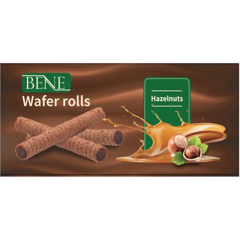 Babydélice Wafer Rolls hazelnut - Bene