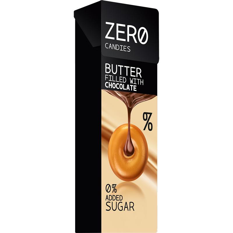 Babydélice  Bonbon au Caramel au Beurre fourré Chocolat sans sucre - ZER0