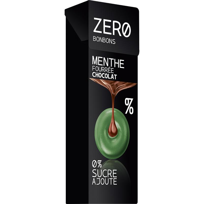 Babydélice  Bonbon à la menthe fourrée au chocolat sans sucre ajouté - ZER0